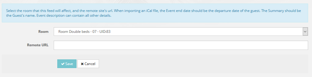 remote ical files